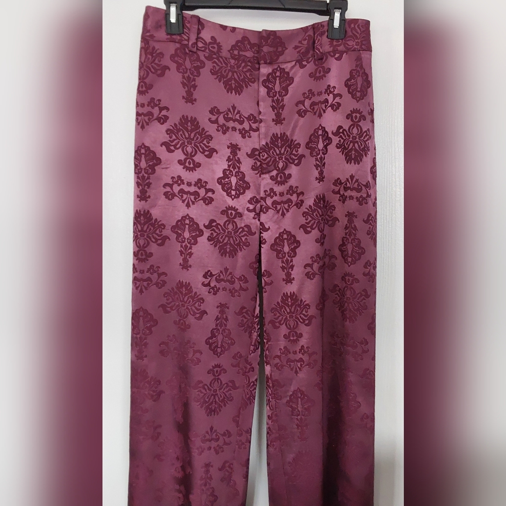 NWT...CINQ @ SEPT FAYE FLORAL BAROQUE SATIN JACQUARD 2 PIECE SUIT 8 - Picture 8 of 13